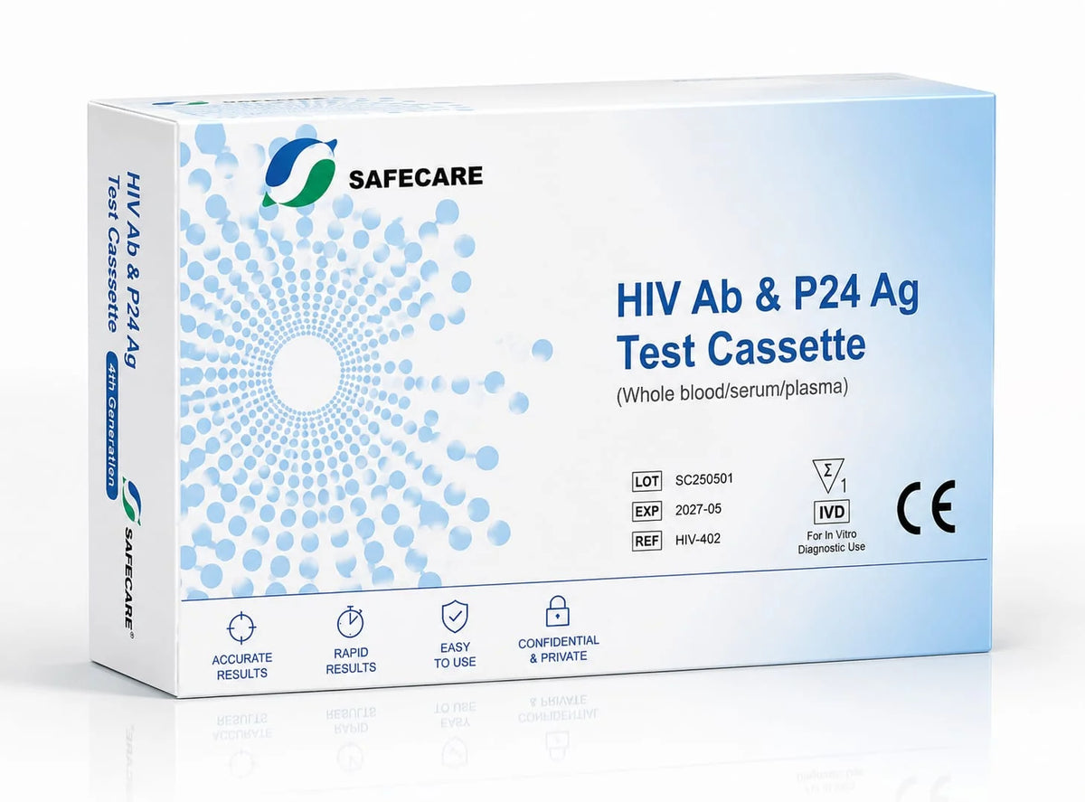 HIV Ab & P24 Ag Test Cassette (4th Generation)